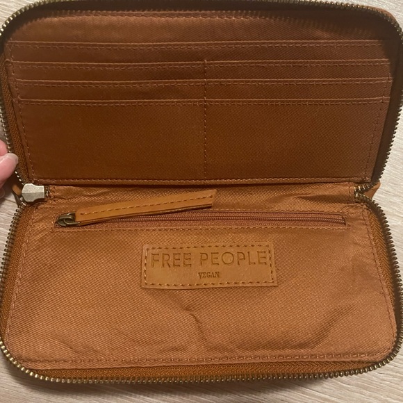 Free People Distressed Vegan Wallet - Picture 4 of 5